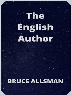 cover image of The English Author